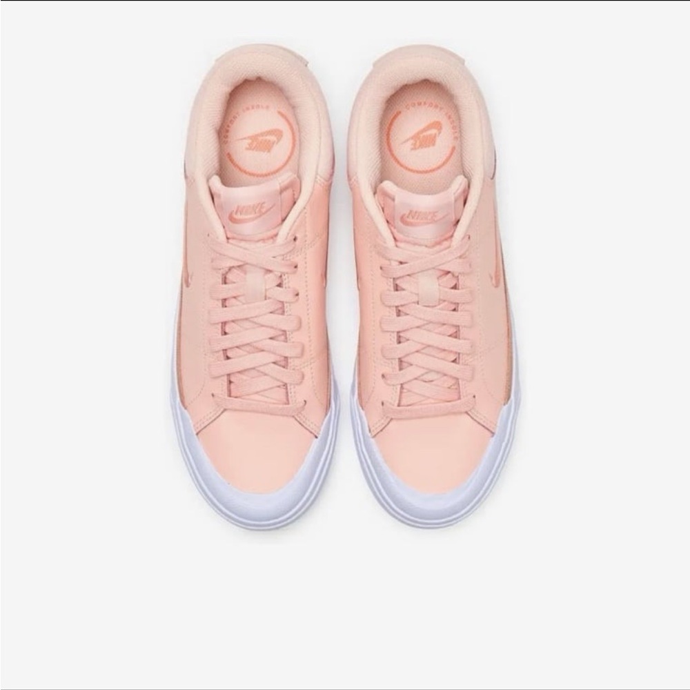 New Nike Court Legacy Lift Women's $95 Size 11 Washed Coral/Apricot Agate/White - Picture 2 of 10